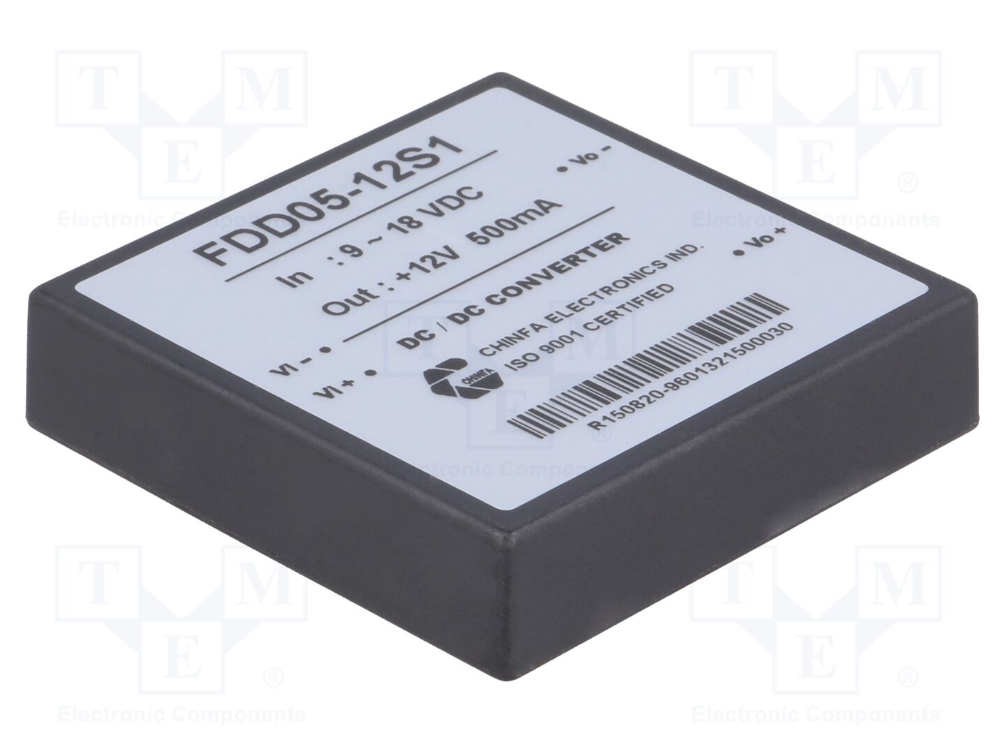 CHINFA ELECTRONICS DC6W12/12 DC/DC-muunnin 6W