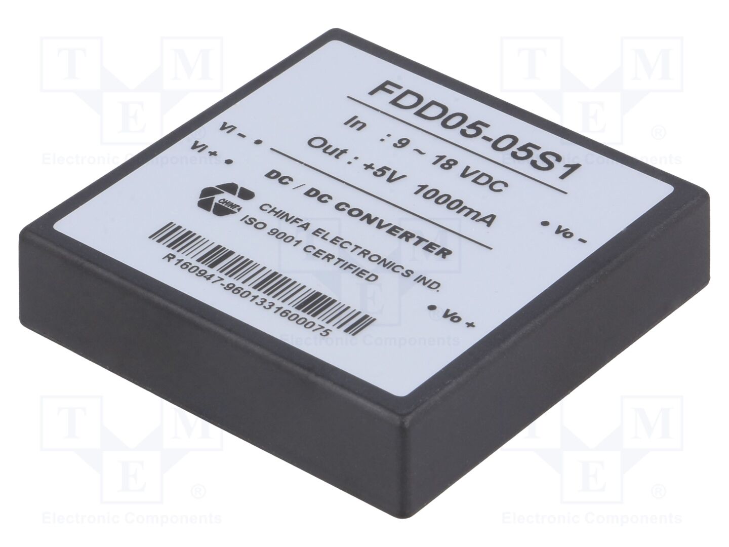 CHINFA ELECTRONICS DC5W12/5 DC/DC-muunnin 5W