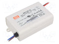 MEAN WELL APV-35-12 LED-verkkolaite 36W 12VDC 3A