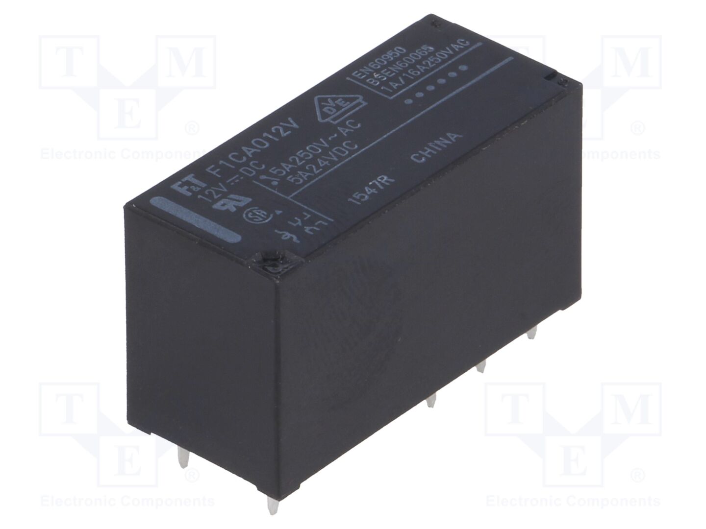 FCL Components FTR-F1CA012V Sähkömagneettinen rele 12VDC