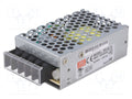 MEAN WELL RS-25-15 Sisäänrakennettu kytkentävirtalähde 25W 15VDC