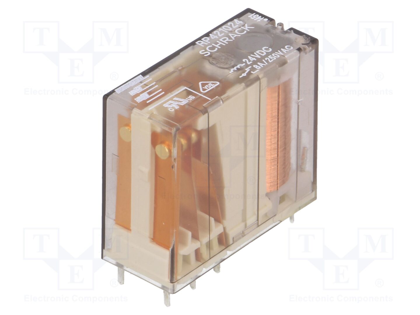 TE Connectivity RP421024 Sähkömagneettinen rele 24VDC