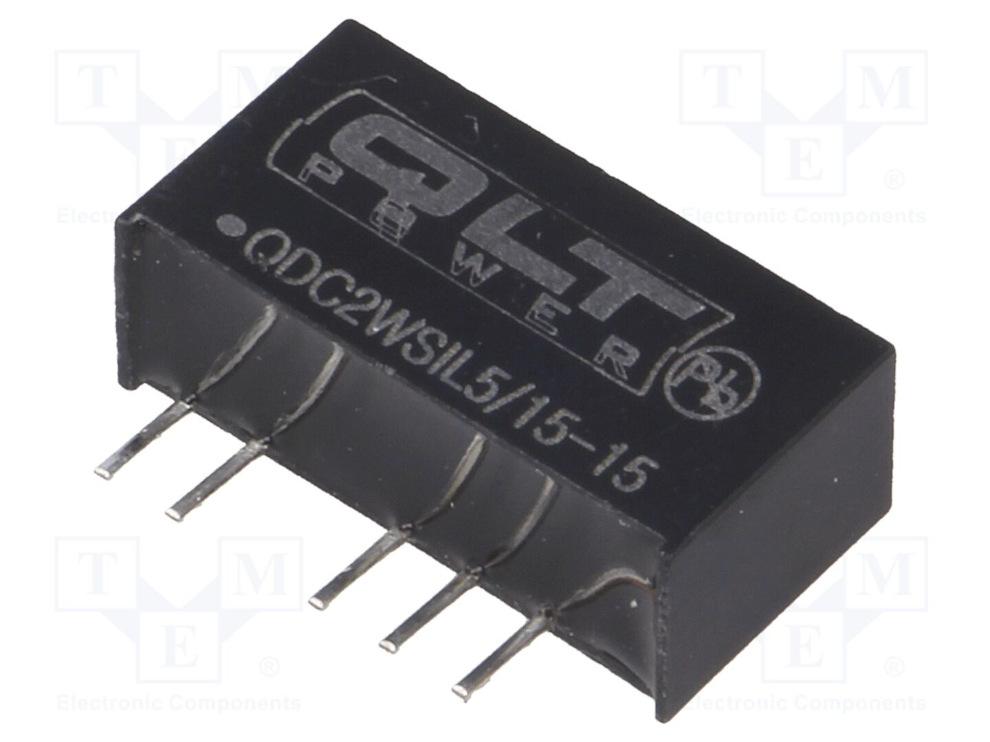 QLT POWER QDC2WSIL5/15-15 DC/DC Muunnin 2W
