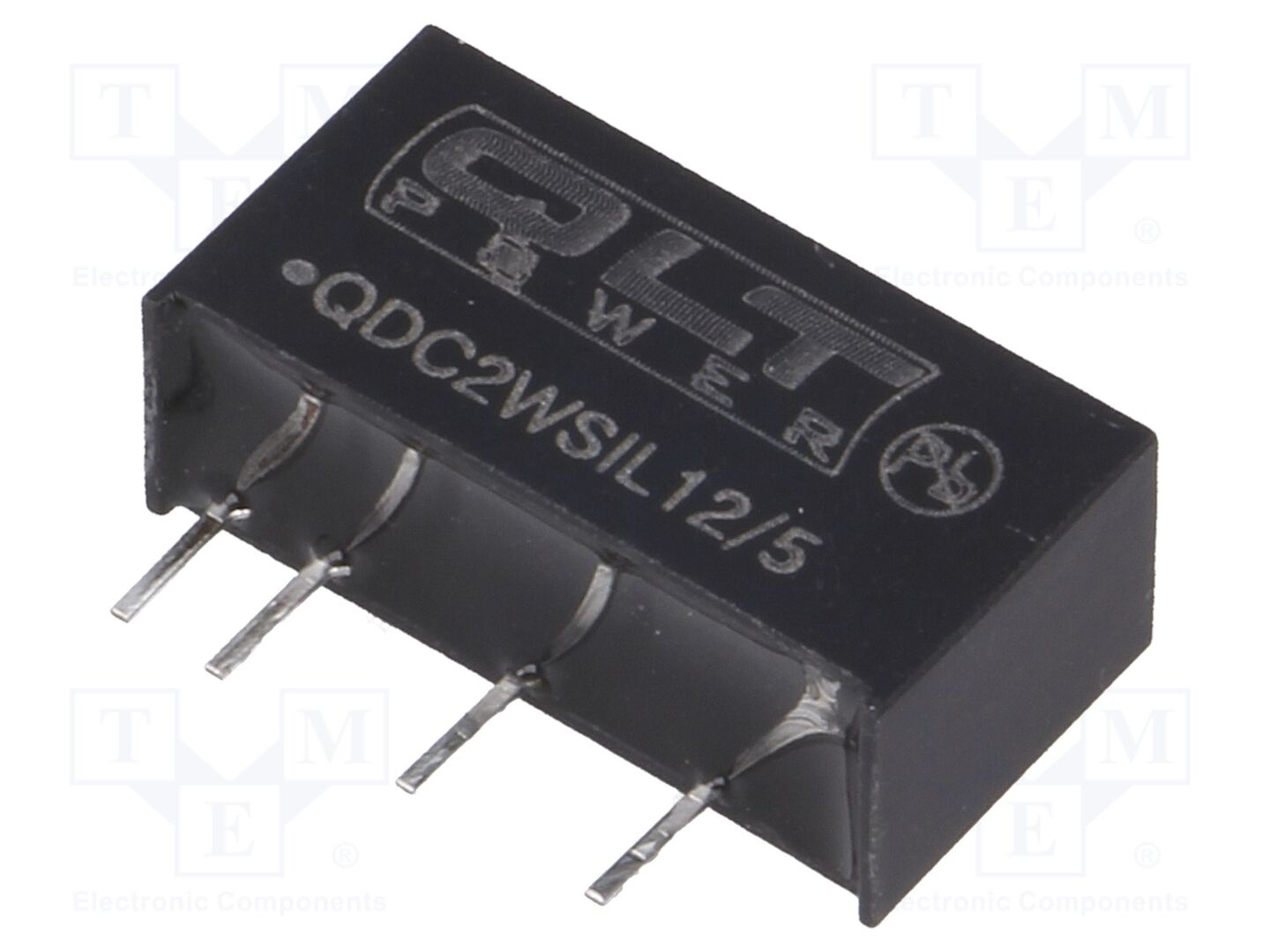 QLT POWER QDC2WSIL12/5 DC/DC-muunnin 2W