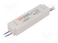 MEAN WELL LPC-60-1050 LED-virtalähde 50.4W 9-48VDC 1050mA