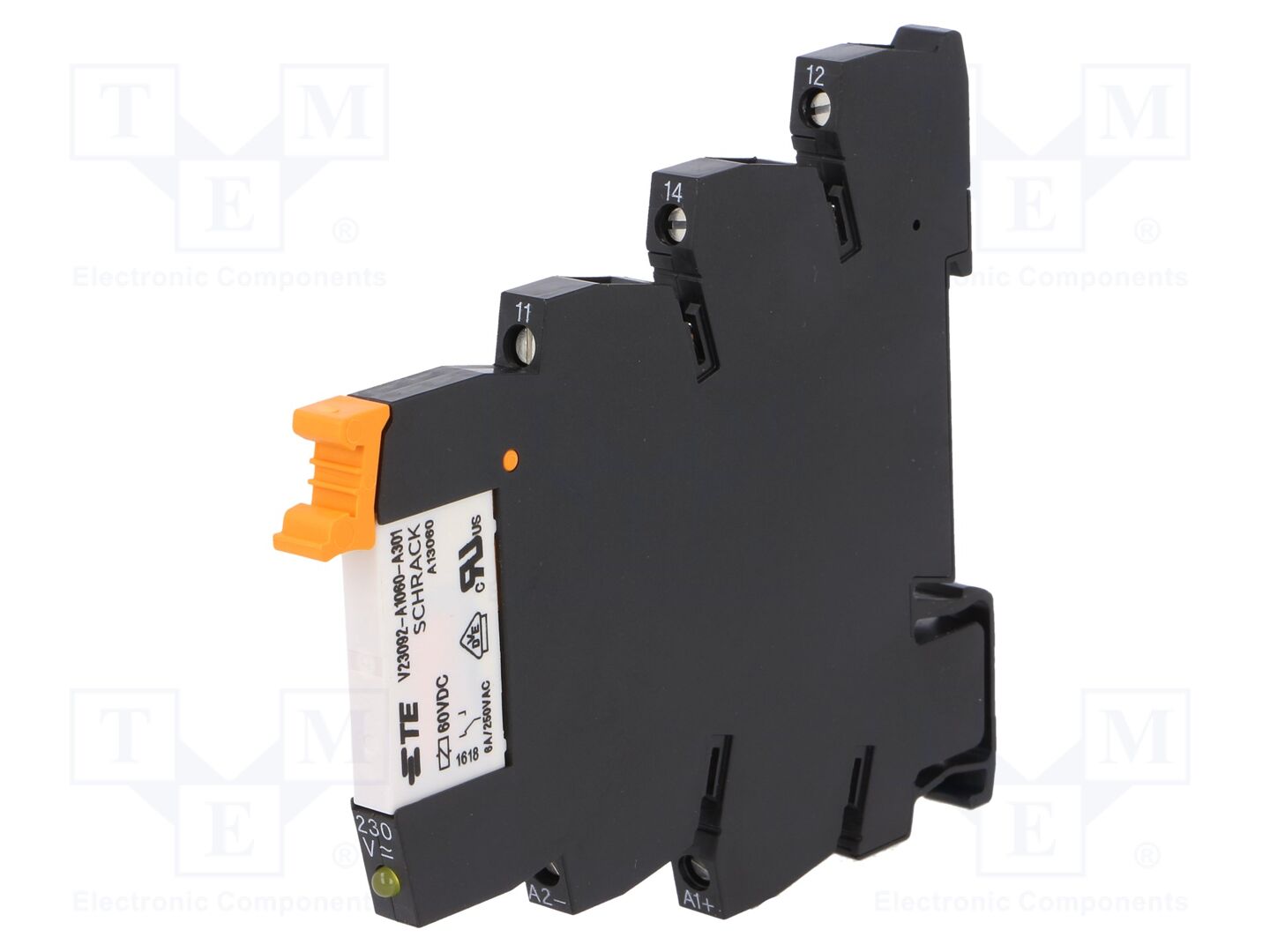 TE Connectivity ST3P3TP0 Liitäntärele 230VAC, 6A