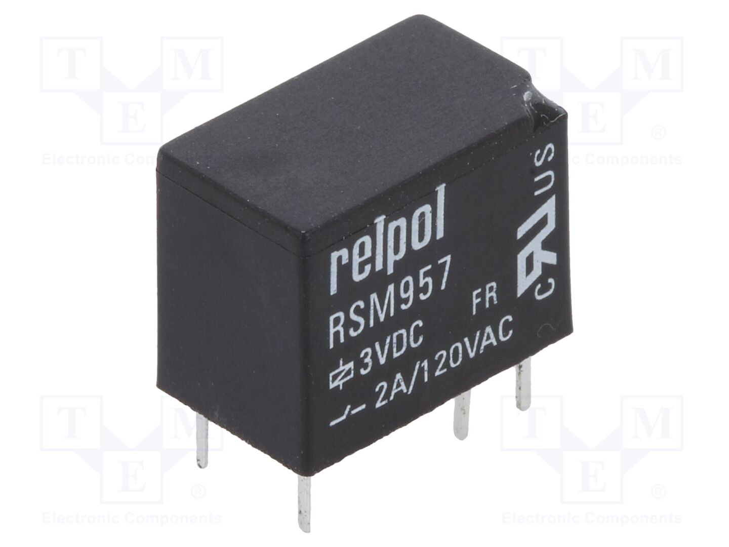 RELPOL RSM957-P-03 Sähkömagneettinen rele 3VDC