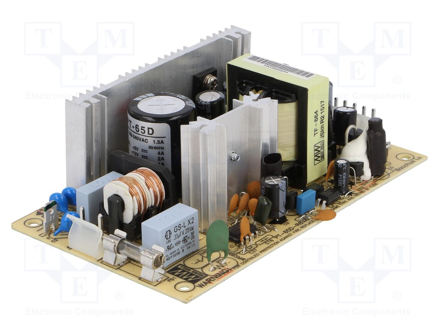 MEAN WELL PT-65D Avoin verkkolaite 68W 120-370VDC 90-264VAC