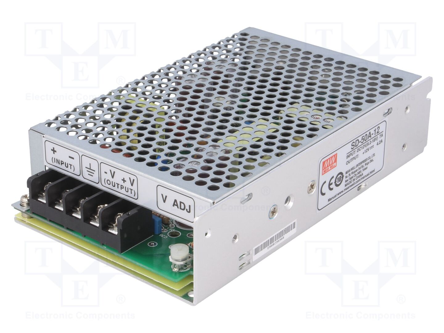 MEAN WELL SD-50A-12 DC/DC-muunnin 50.4W