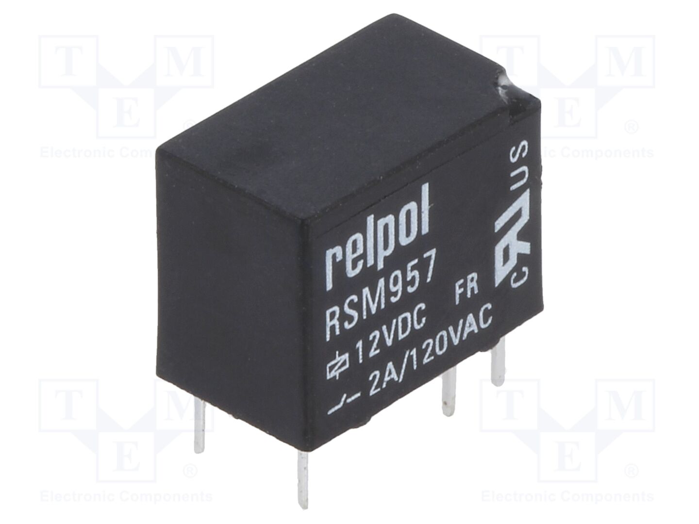 RELPOL RSM957-P-12 Sähkömagneettinen rele 12VDC