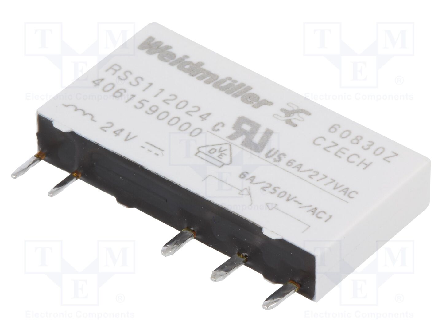 WEIDMÜLLER 4061590000 Sähkömagneettinen rele 24VDC