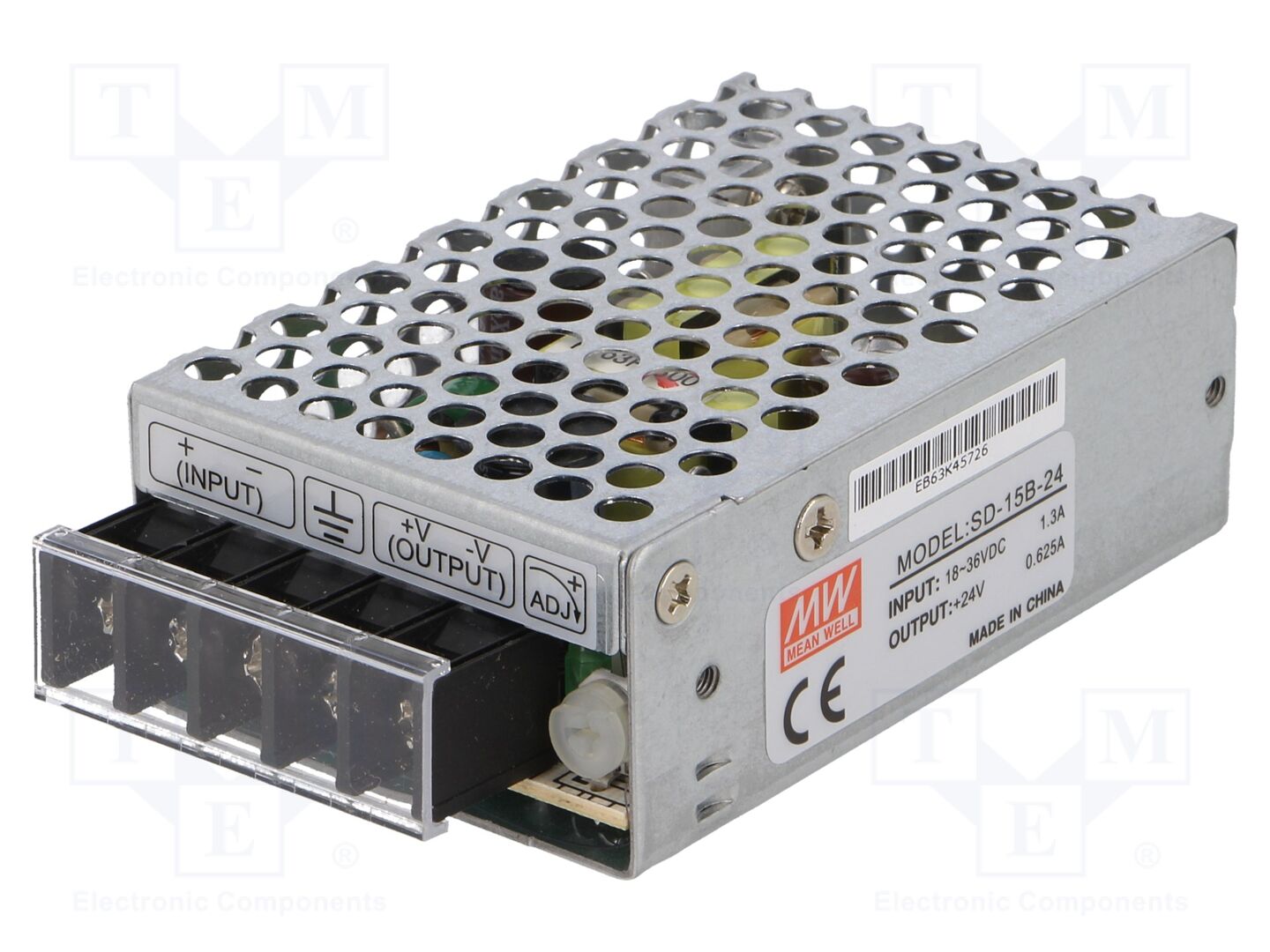 MEAN WELL SD-15B-24 DC/DC-muunnin 15W