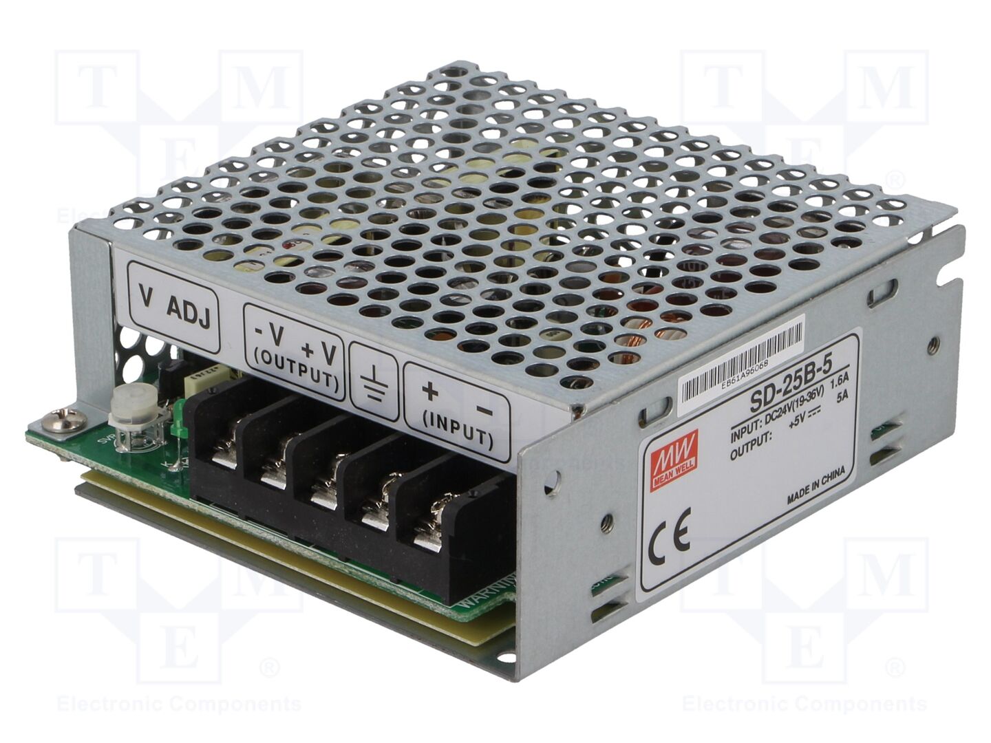 MEAN WELL SD-25B-5 DC/DC-muunnin 25W