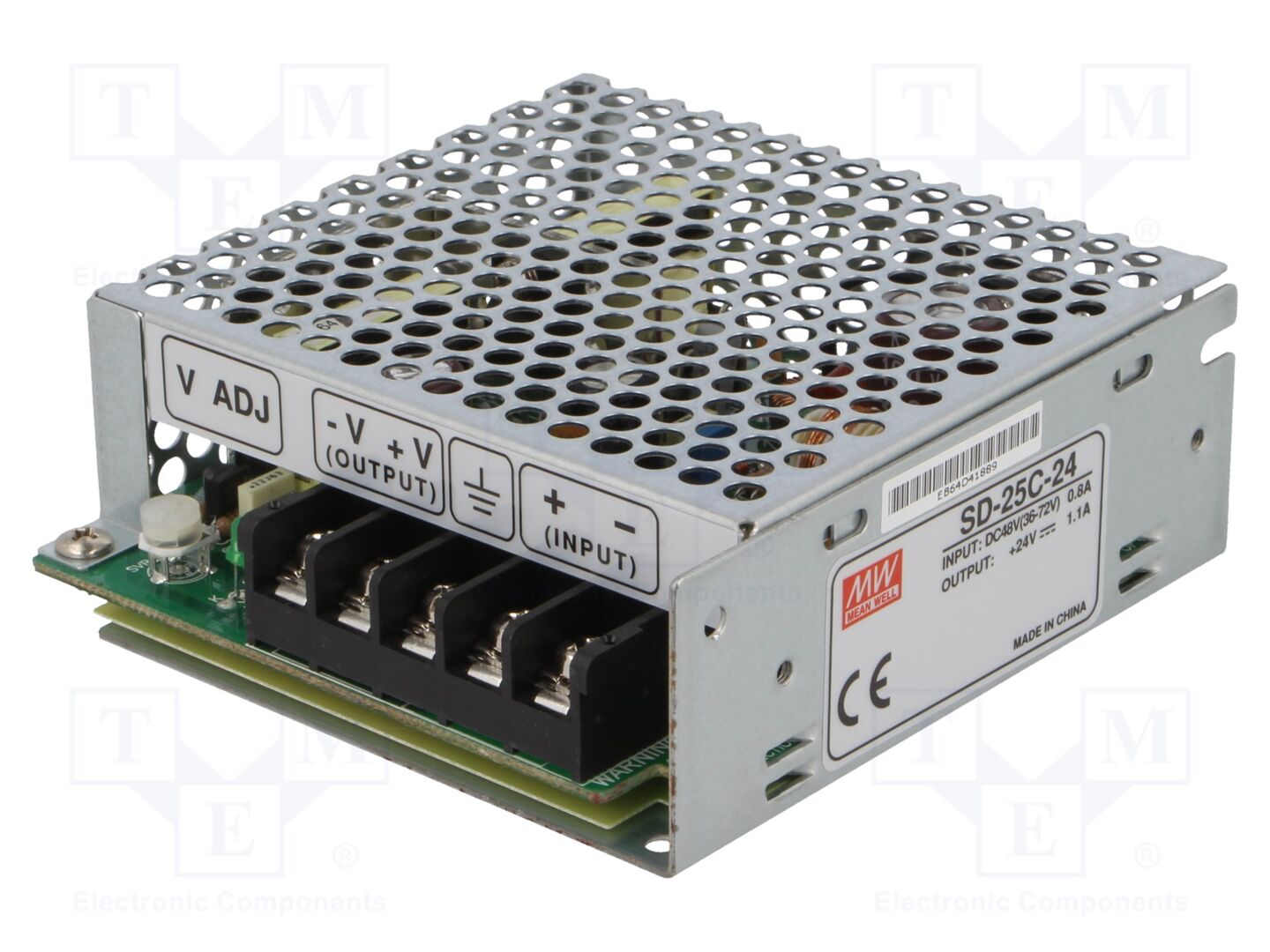 MEAN WELL SD-25C-24 DC/DC-muunnin 26.4W