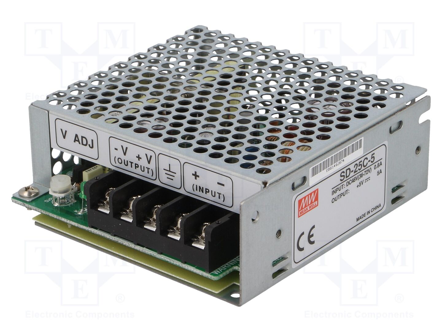MEAN WELL SD-25C-5 DC/DC-muunnin 25W