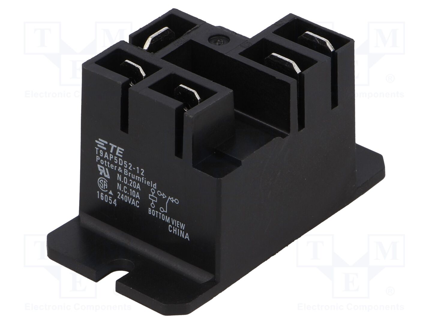 TE Connectivity T9AP5D52-12 Sähkömagneettinen rele 12VDC