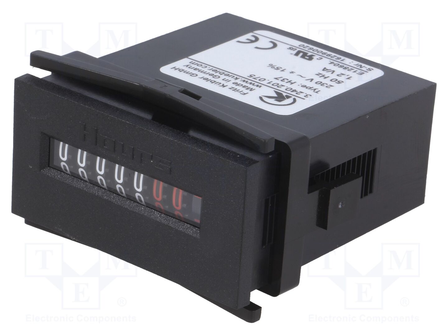 KÜBLER 3.240.201.075 Tuntilaskuri 41.81 g