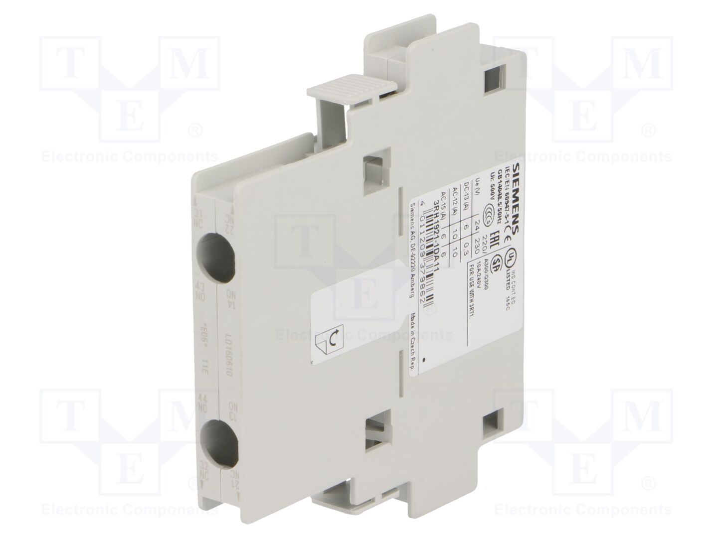 SIEMENS 3RH1921-1DA11 Apukosketin Koko S0-S12