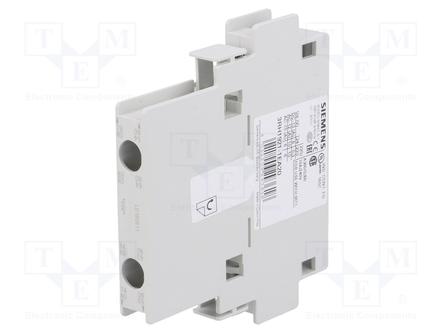 SIEMENS 3RH1921-1EA20 Apukosketin S0,S10,S12,S2,S3,S6