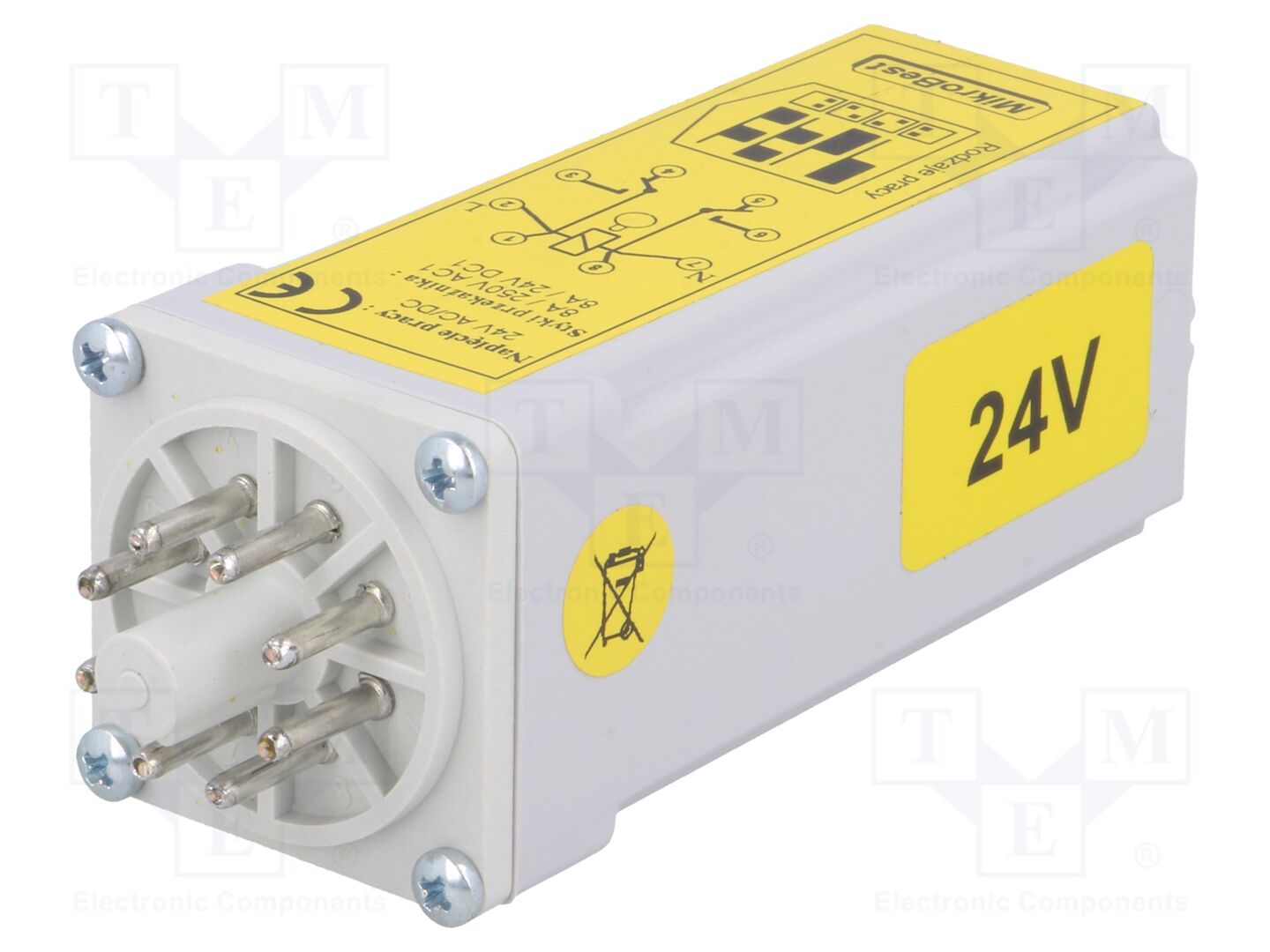 MIKROBEST TRAM-24VAC/DC-8PIN Ajastin 24VAC/DC