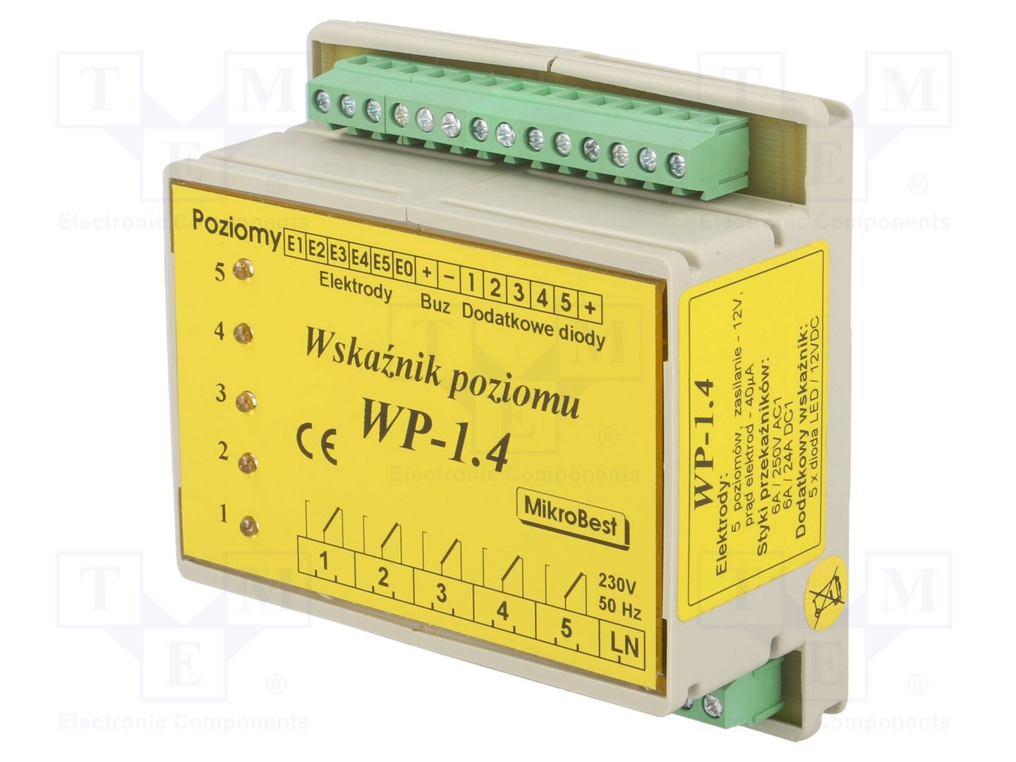 MIKROBEST WP-1.4 Valvontarele 230VAC
