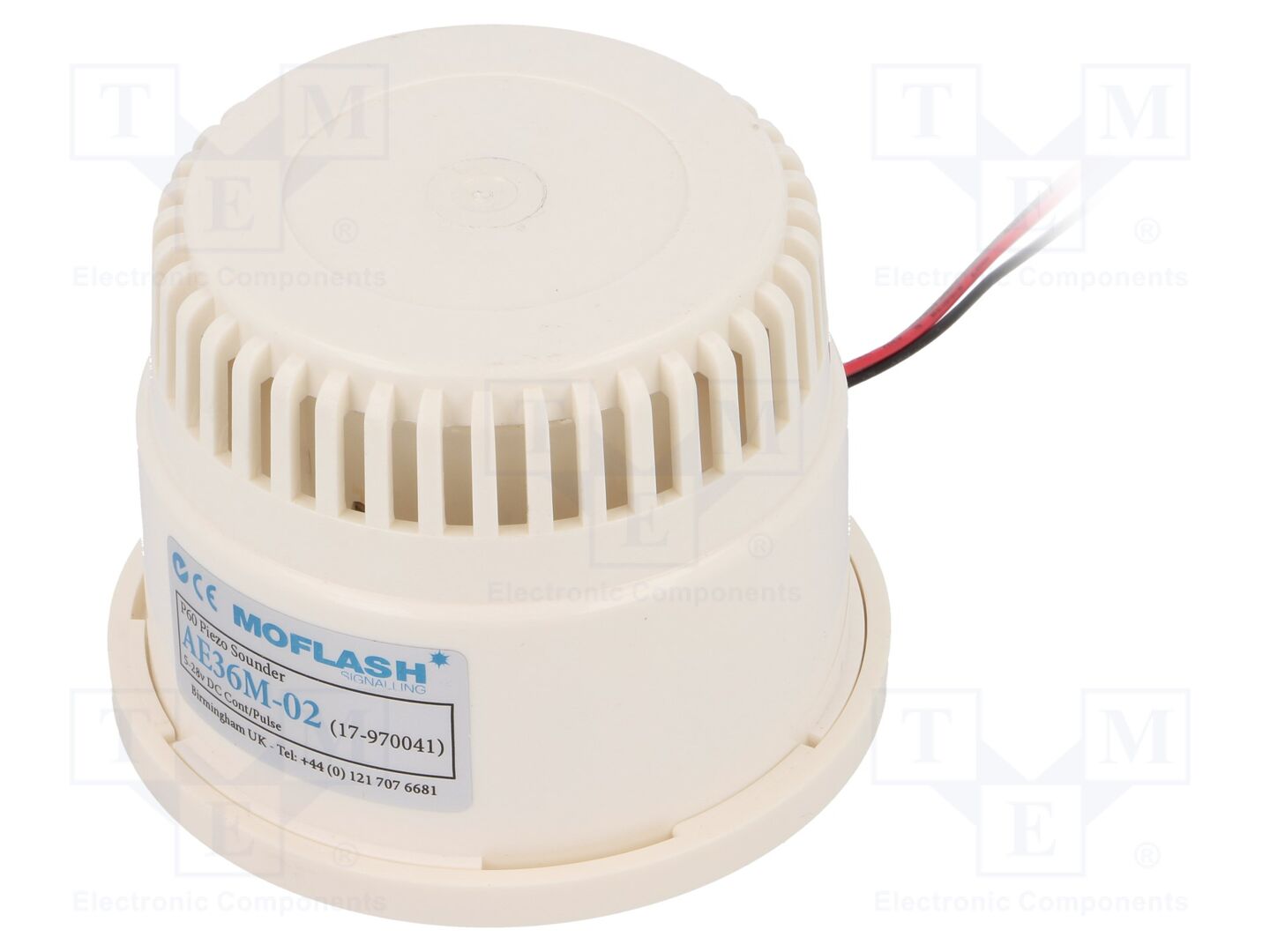 MOFLASH SIGNALLING AE36M-02 Äänihälytin 6÷28VDC