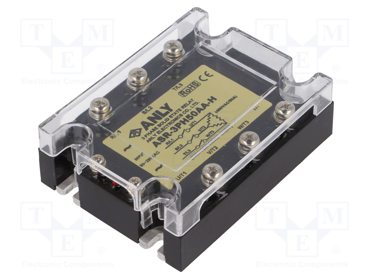 ANLY ELECTRONICS ASR-3PH50AA-H Puolijohderele 50A
