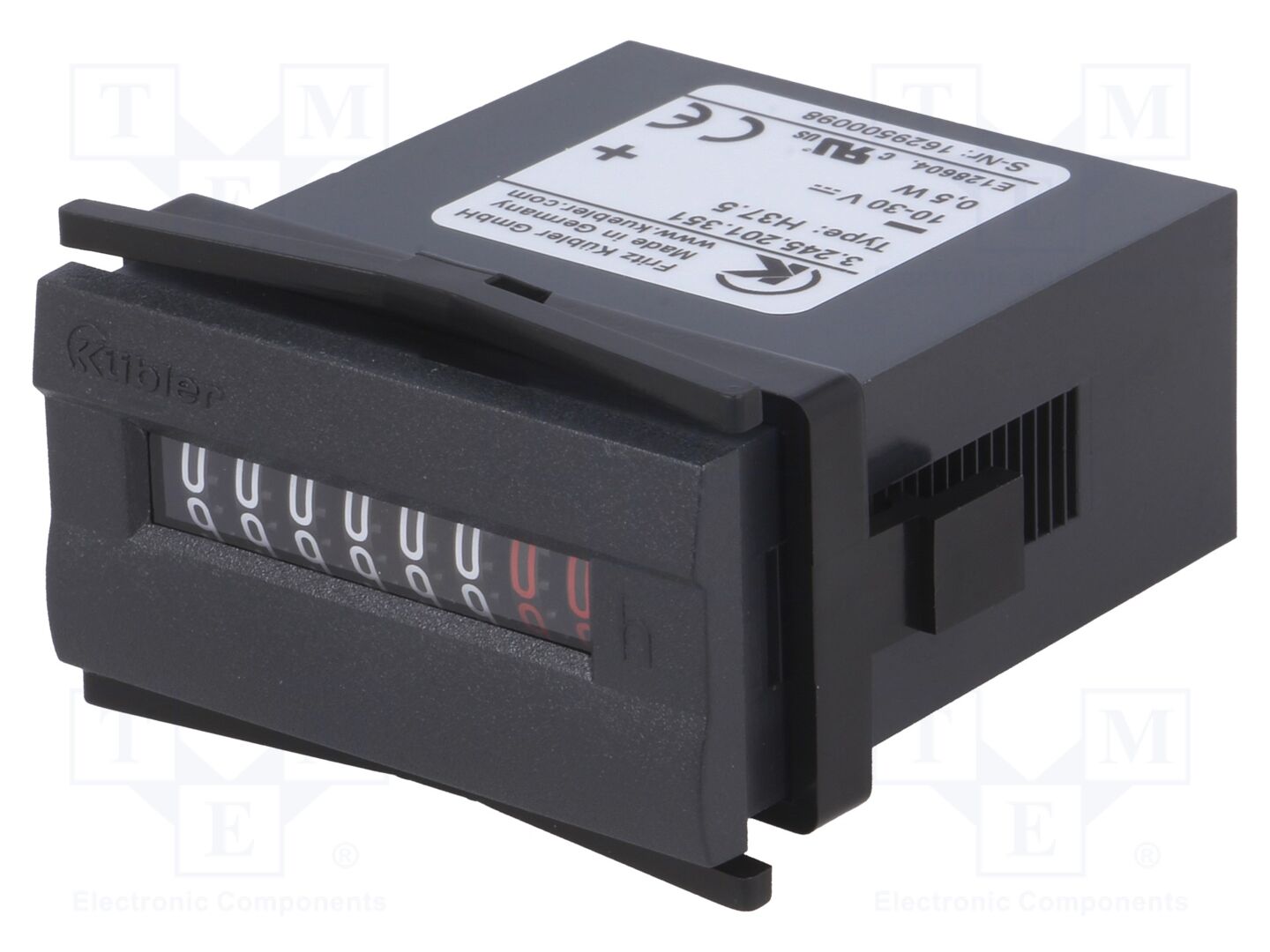 KÜBLER 3.245.201.351 Tuntilaskuri electromechanical