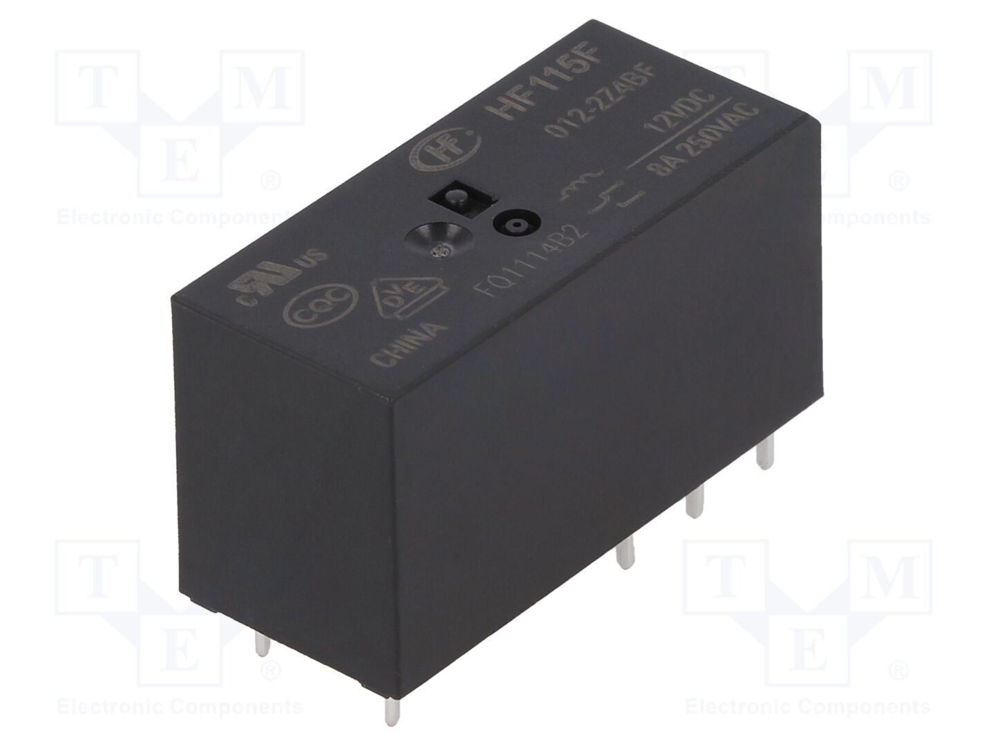 HONGFA RELAY HF115F/012-2Z4BF Sähkömagneettinen rele 12VDC