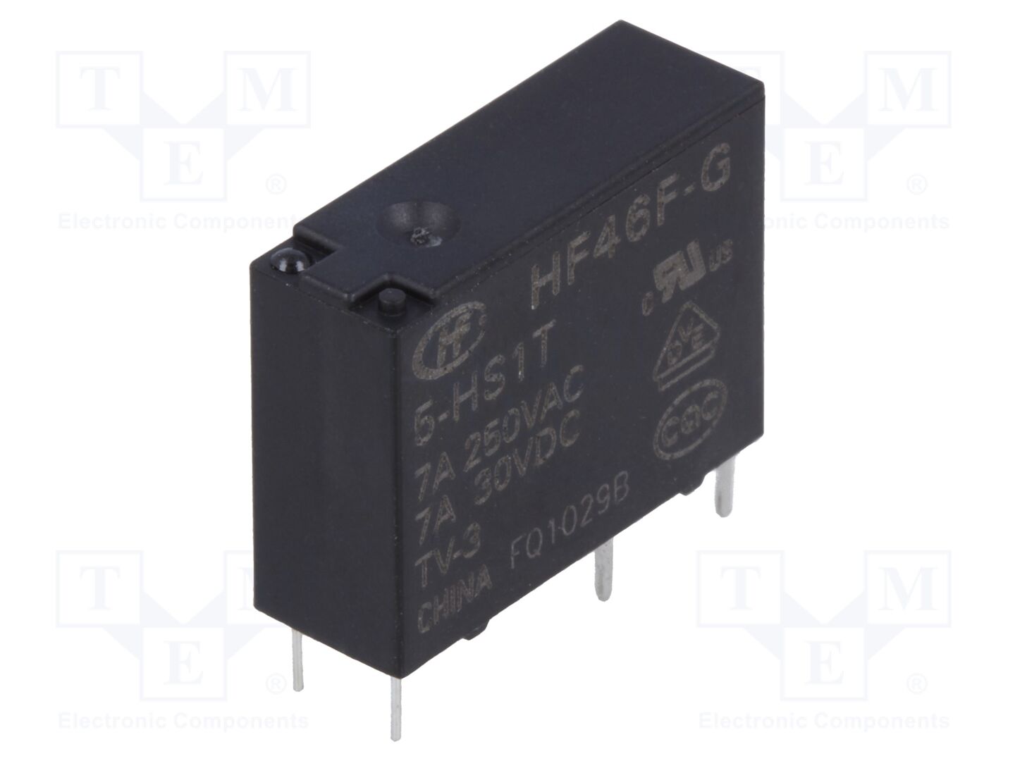 HONGFA RELAY HF46F-G/005-HS1T Sähkömagneettinen rele 5VDC, 10A