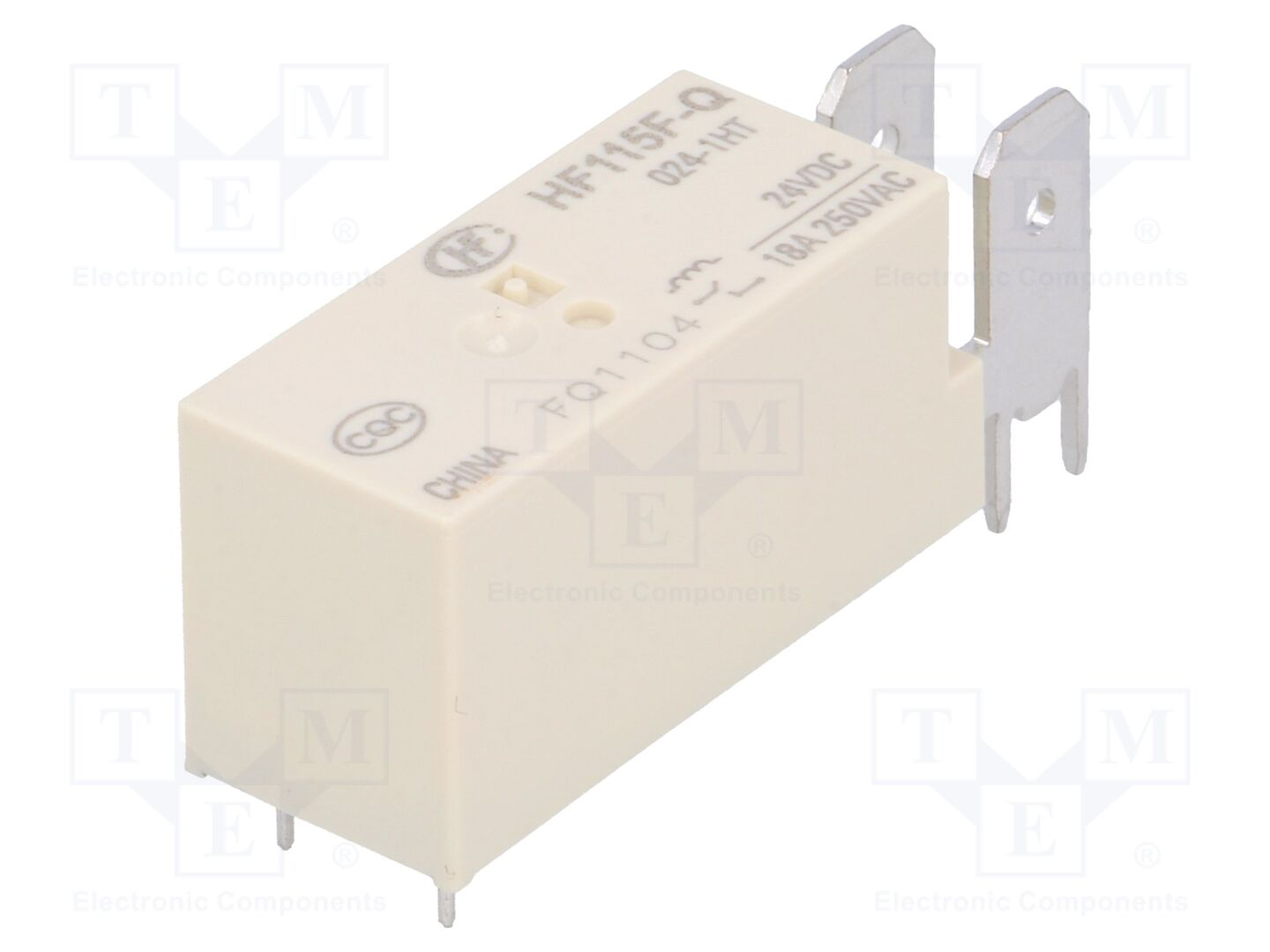 HONGFA RELAY HF115F-Q/024-1HT Sähkömagneettinen rele 24VDC