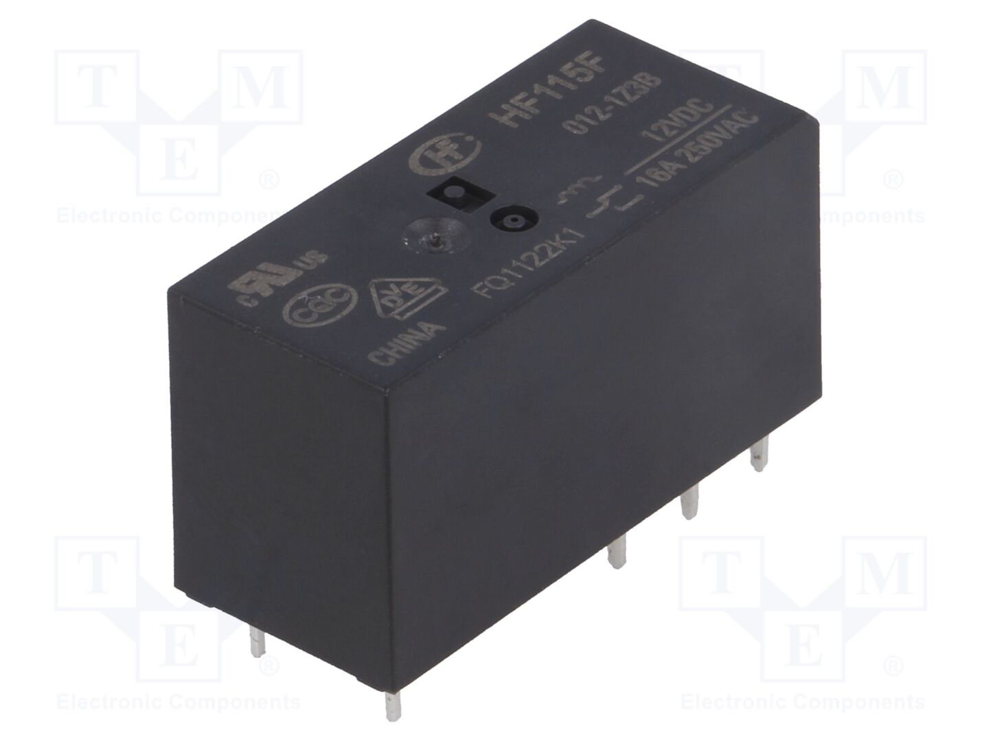 HONGFA RELAY HF115F/012-1Z3B Sähkömagneettinen rele 12VDC