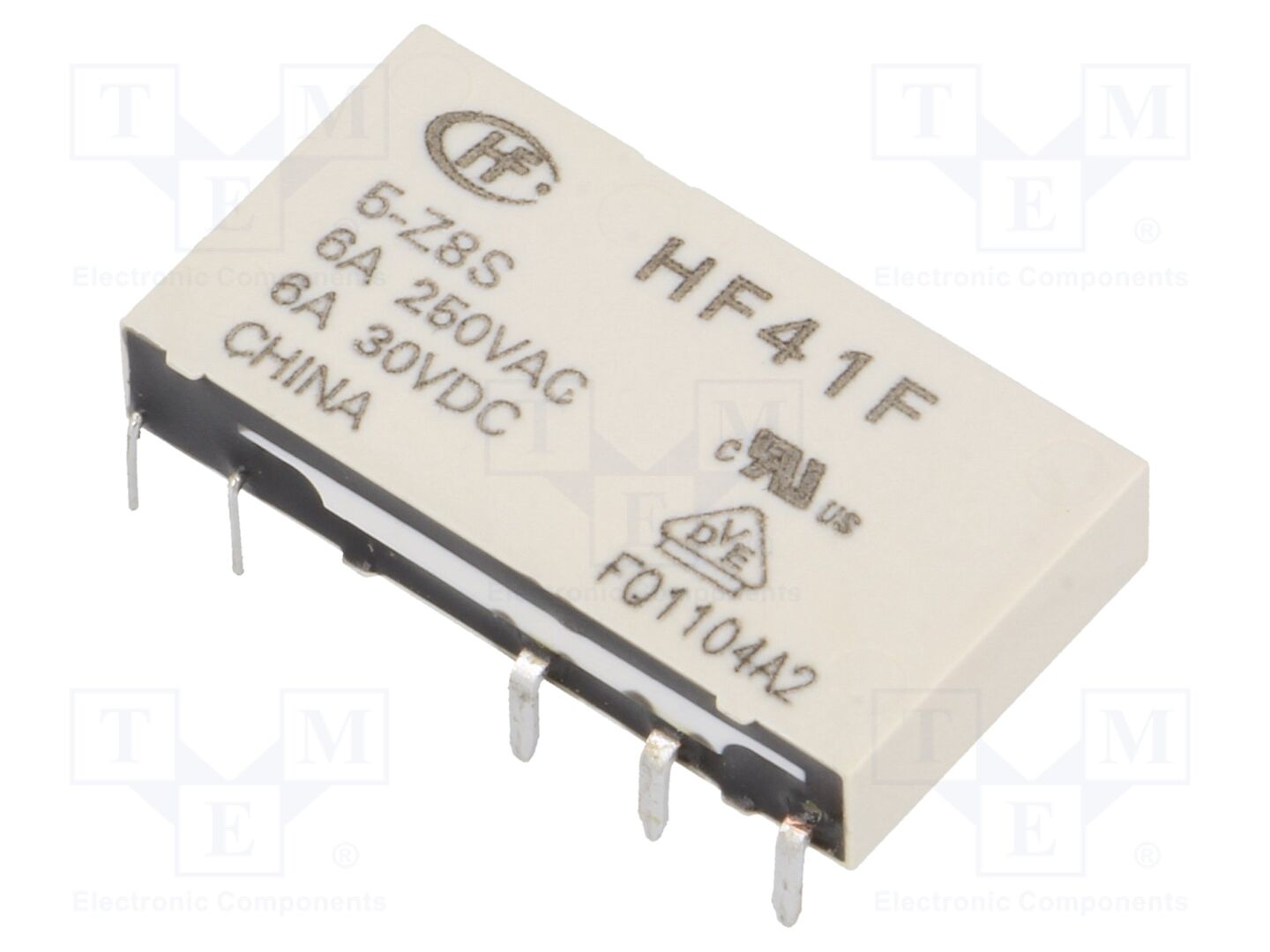 HONGFA RELAY HF41F/005-Z8S Sähkömagneettinen rele 5VDC