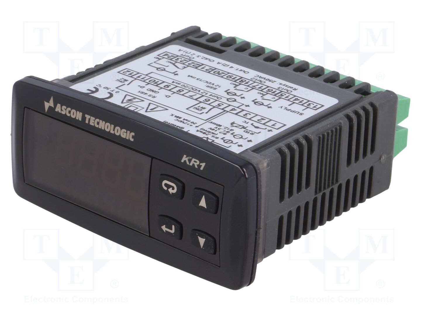 ASCON TECNOLOGIC KR1-LCRR-D Lämpötilasäädin 0÷999.9°C