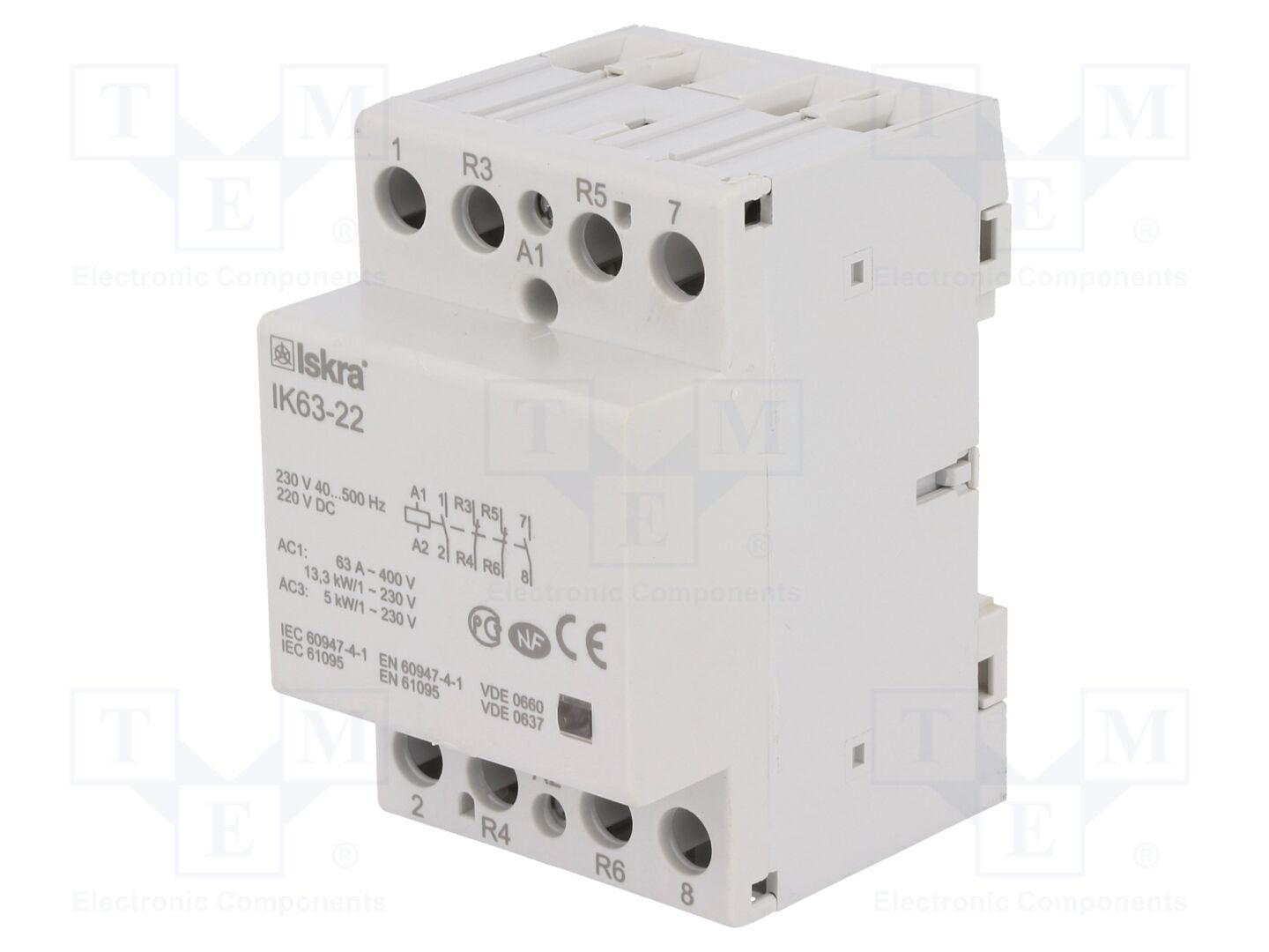 ISKRA IK63-22/230V Modulaarinen kontaktori 63A