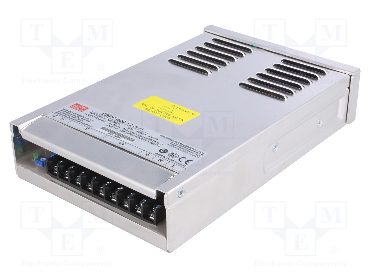 MEAN WELL ERPF-400-12 LED-kytkentävirtalähde 360W 12VDC 30A