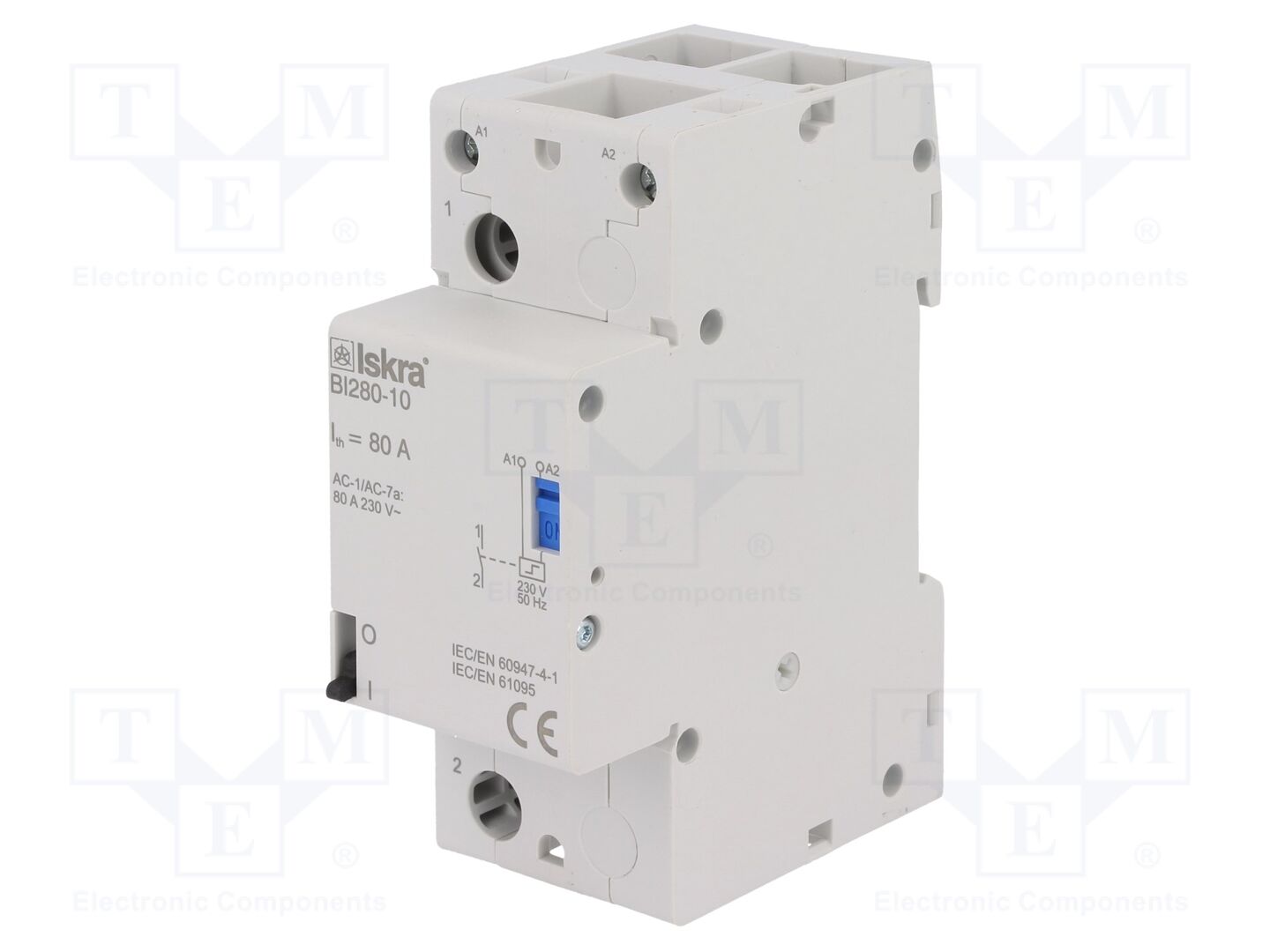 ISKRA BI280-10/230VAC Asennusrele 230VAC