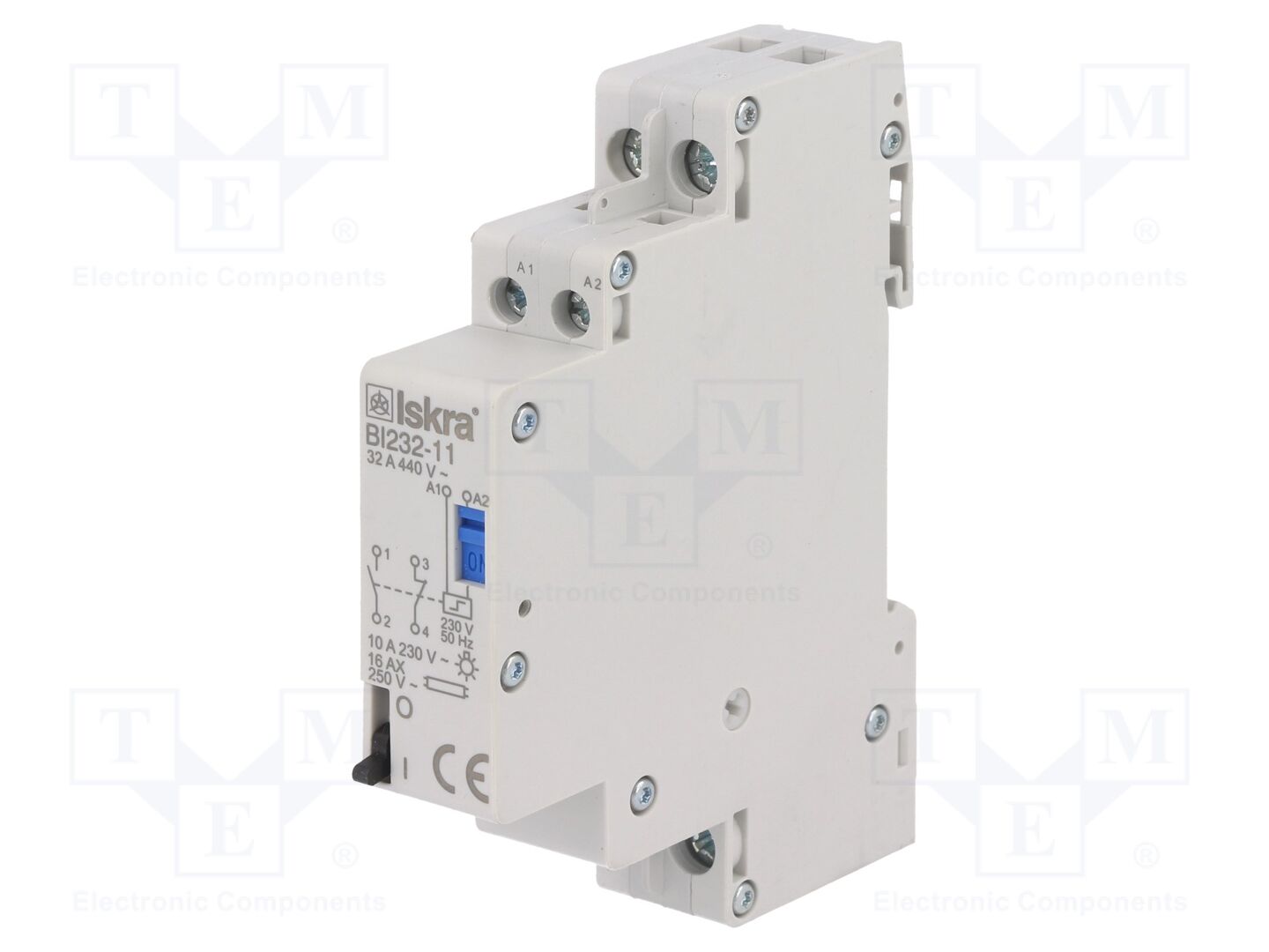 ISKRA BI232-11/230VAC Asennusrele 230VAC