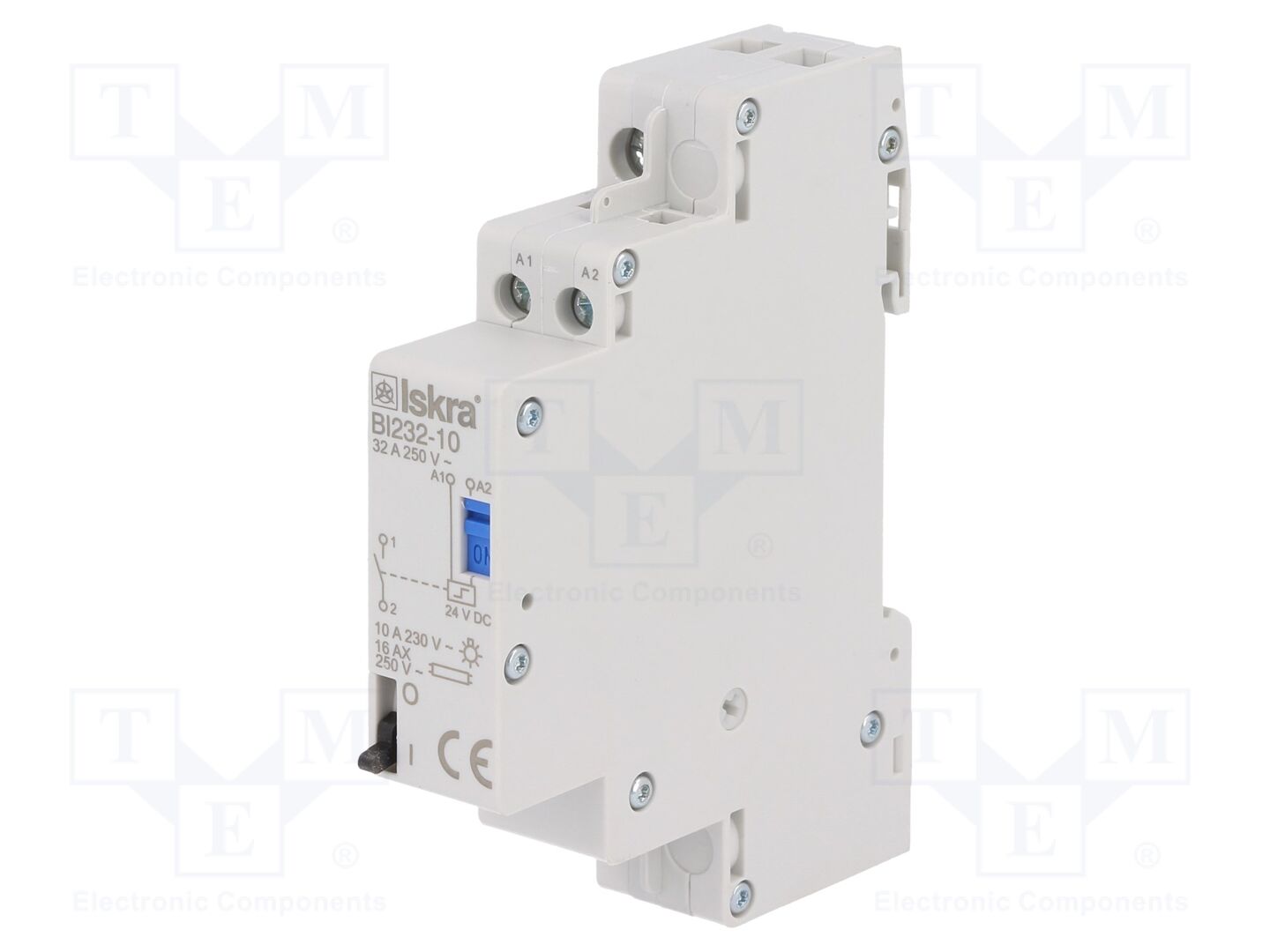 ISKRA BI232-10/24VDC Asennusrele 24VDC