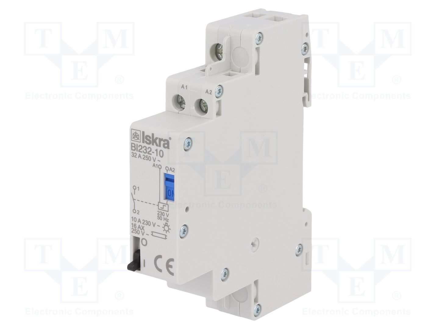 ISKRA BI232-10/230VAC Asennusrele 230VAC