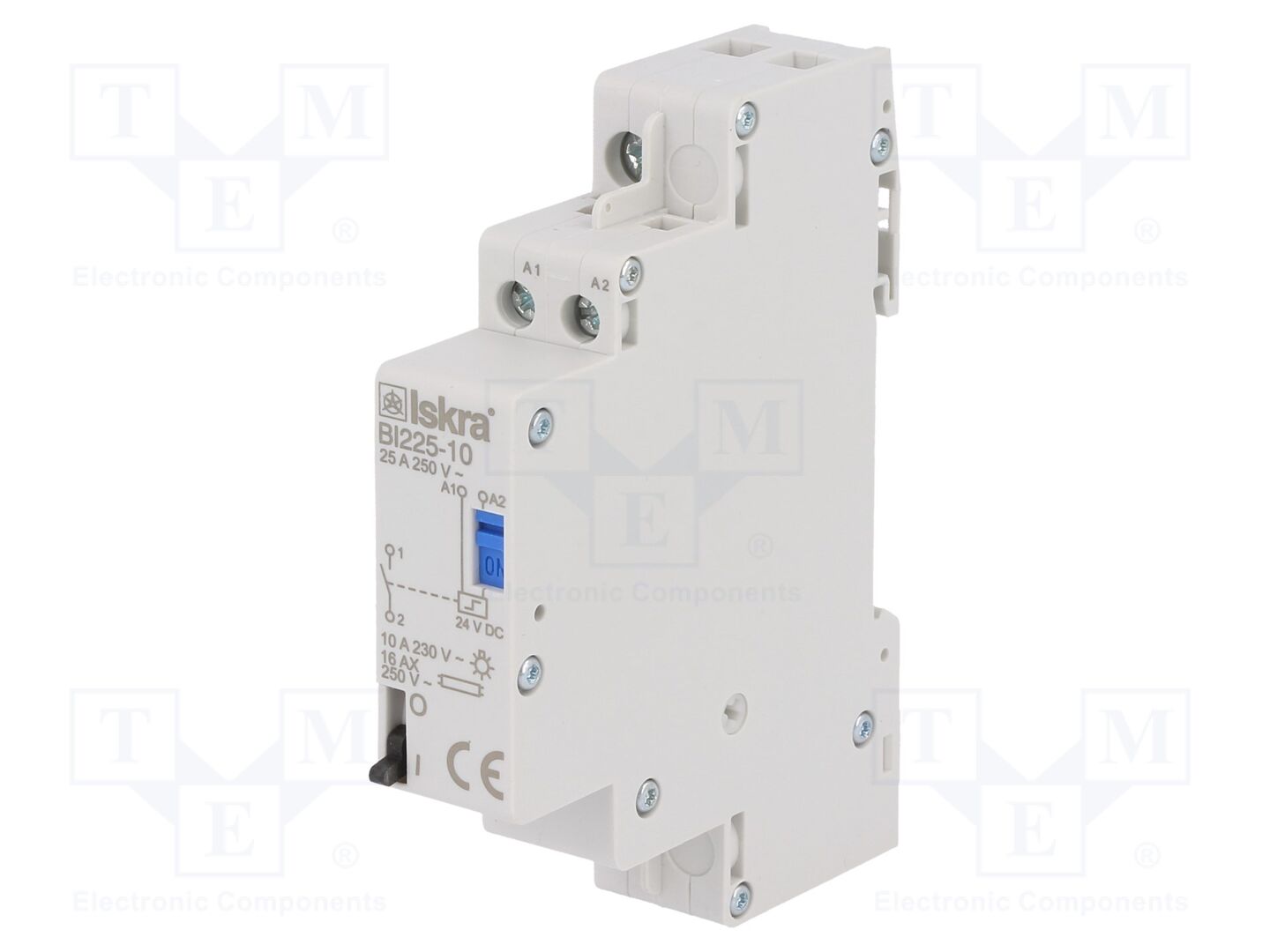 ISKRA BI225-10/24VDC Asennusrele 24VDC