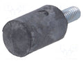 ELESA+GANTER DVA4-10-15-M4 Vibroisolation foot Ø: 10mm (50 kpl erä)