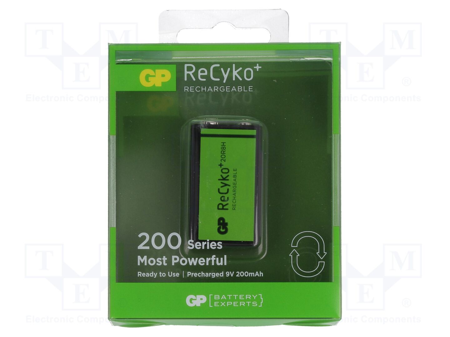 GP ACCU-6F22/GP-RE Ladattava akku Ni-MH 8.4V