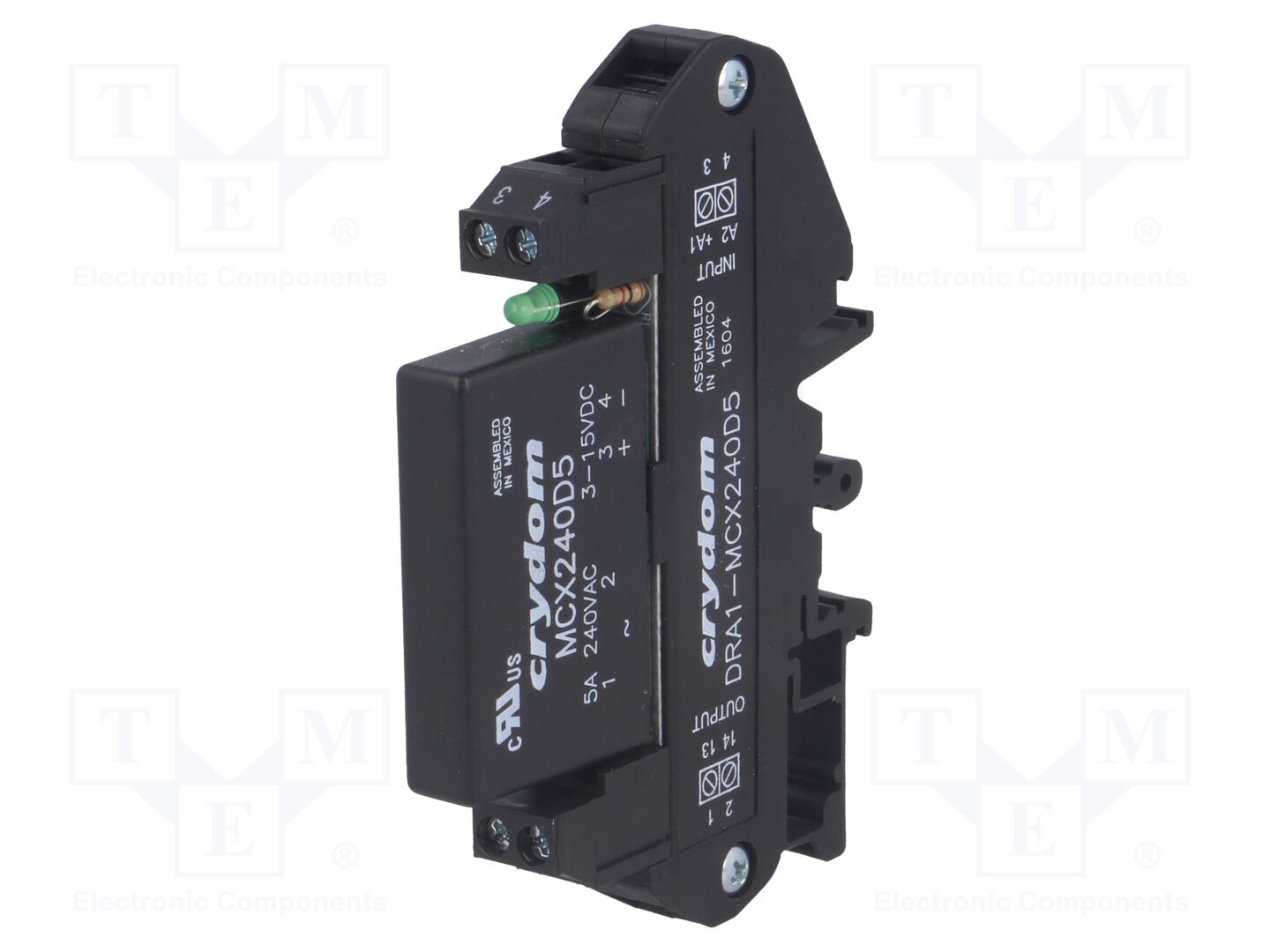 SENSATA / CRYDOM DRA1-MCX240D5 Kiinteän tilan rele 5A