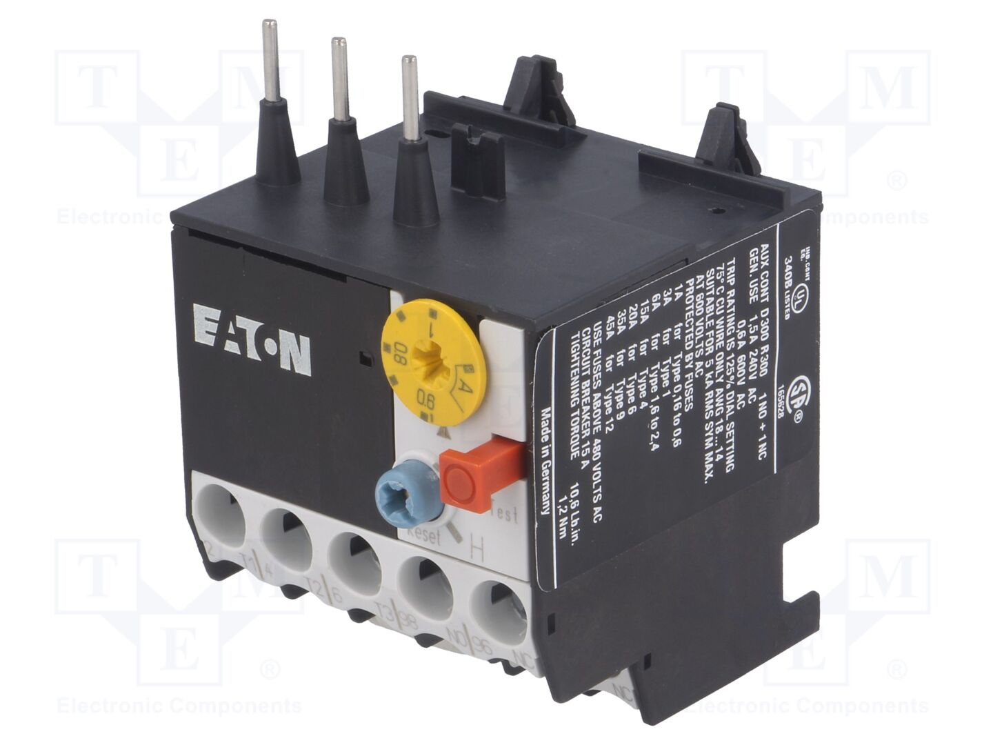 EATON ELECTRIC ZE-1.0 Terminen rele 0.6÷1A