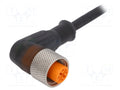 LUMBERG AUTOMATION RKWT/LED A 4-3-224/5 M Anturikaapeli M12 5m