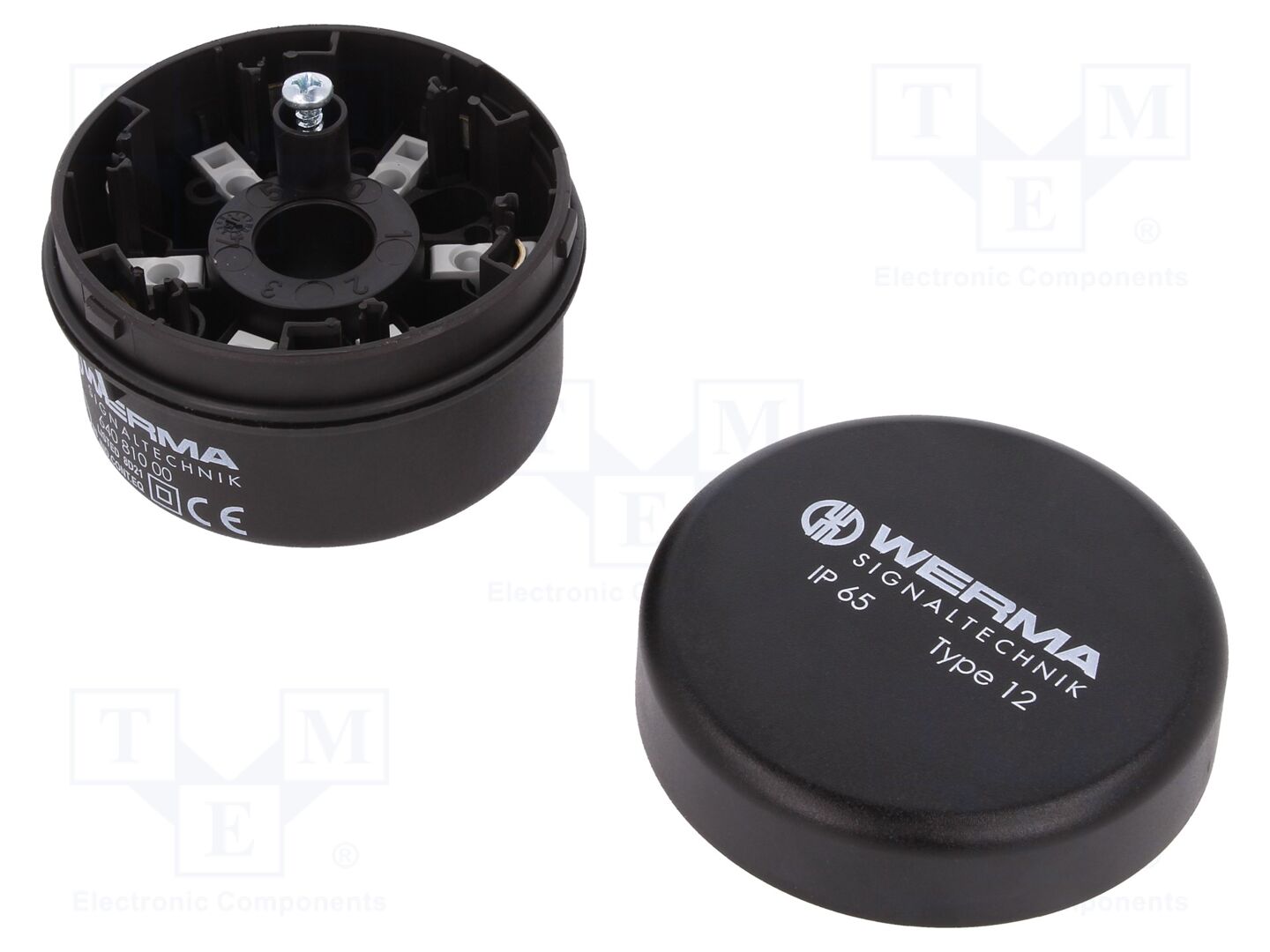 WERMA 64081000 Signalling Columns IP65 Ø70x26.5mm
