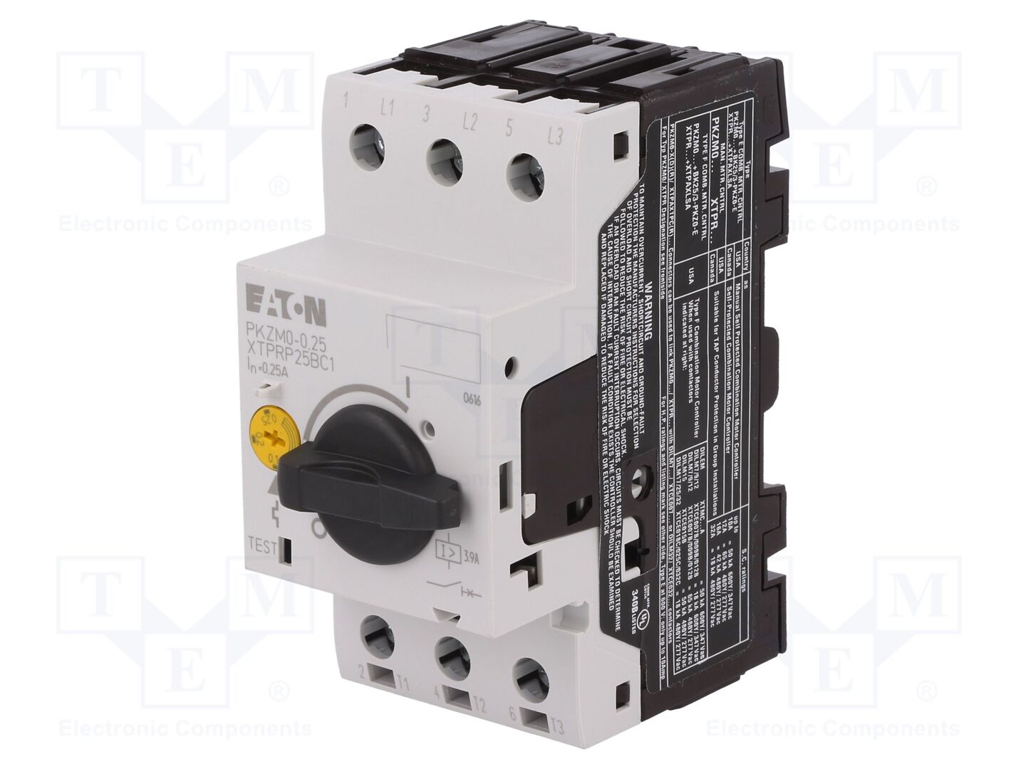 EATON ELECTRIC PKZM0-0.25 Moottorinsuojakatkaisija 0.06kW