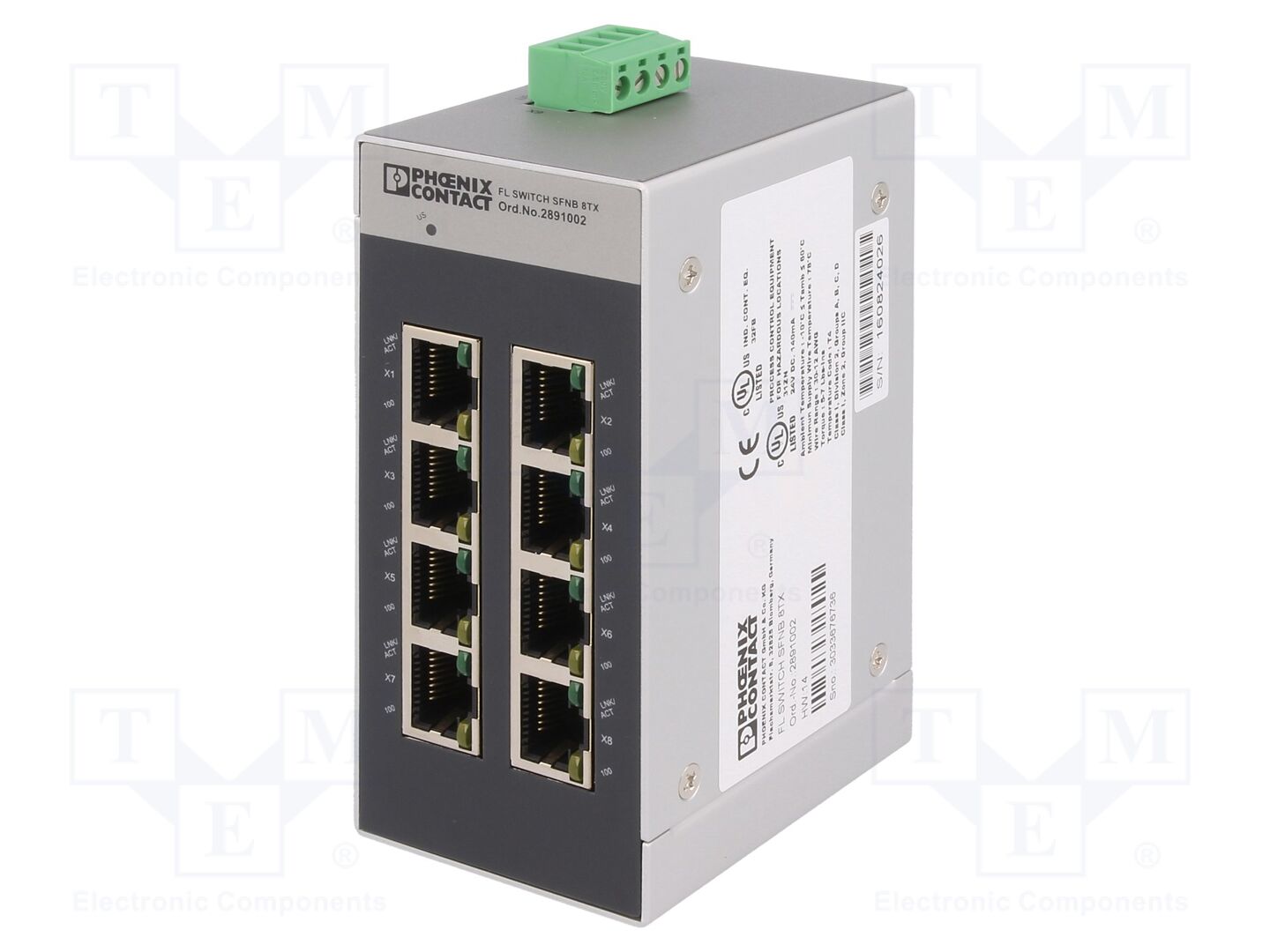 PHOENIX CONTACT FL-SFNB-8TX Ethernet-kytkin 9÷32VDC
