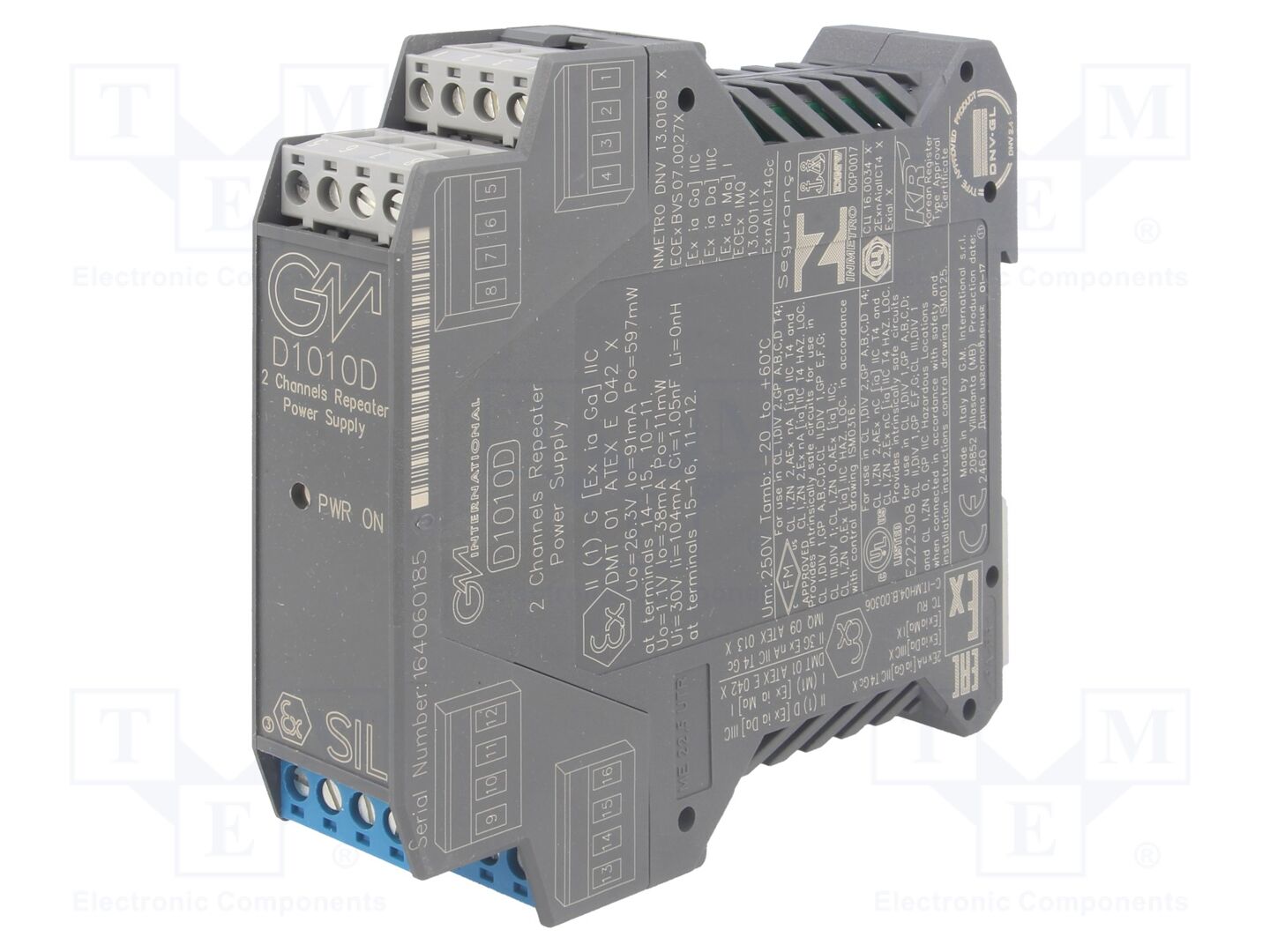 GM INTERNATIONAL D1010D Signaalierotin ja syöttölaite RS422/RS485
